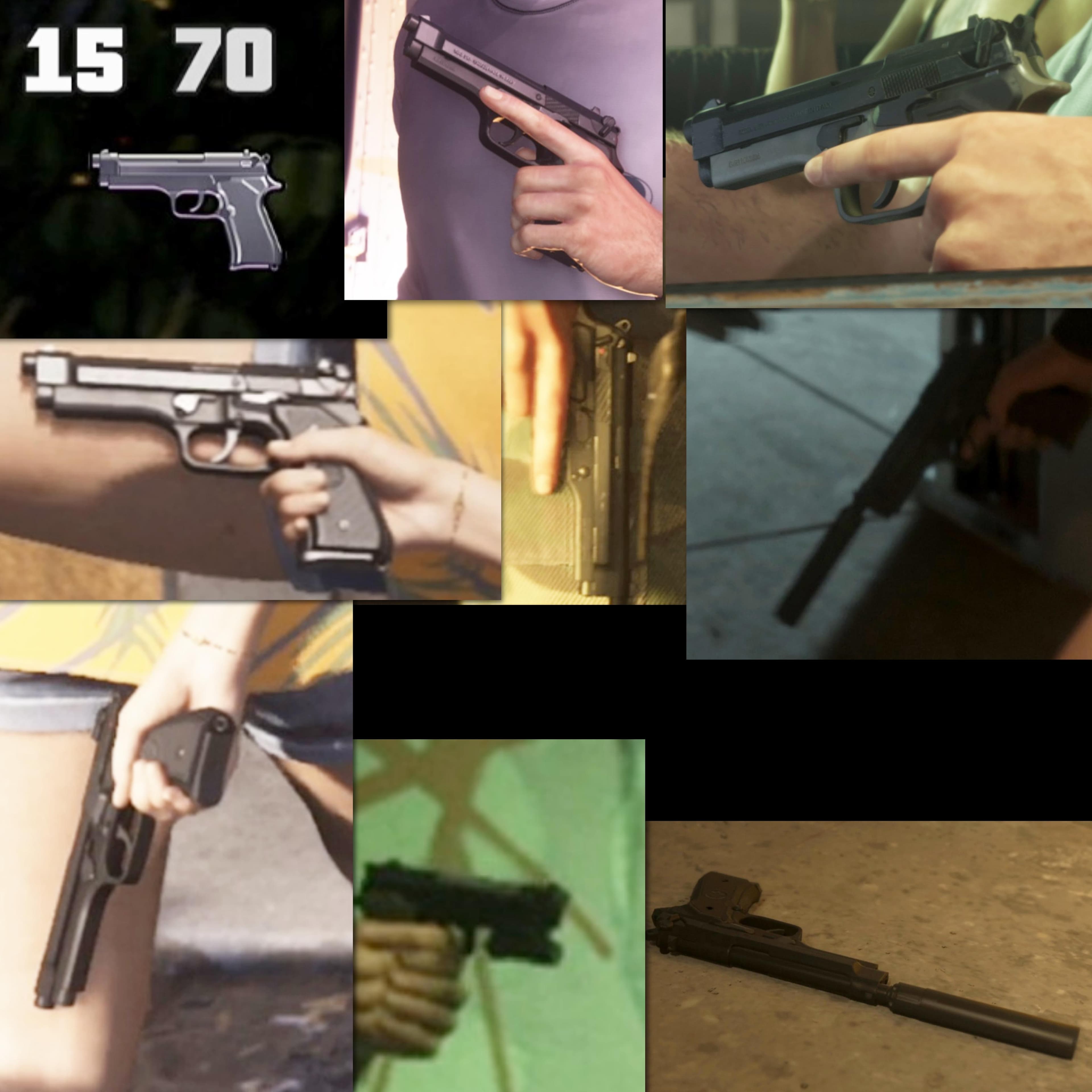 Compilaciones de armas y sus variantes modificadas reveladas en nuevo tráiler y capturas de GTA VI