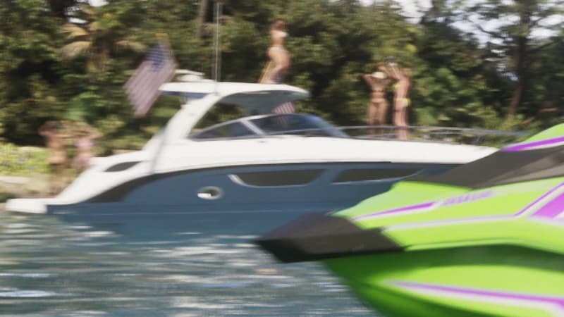 Unnamed GTA VI Sea Ray 350 Sundancer-inspired boat