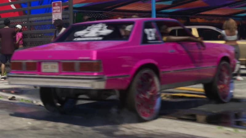 Unnamed GTA VI Tulip M-100 donked-out car