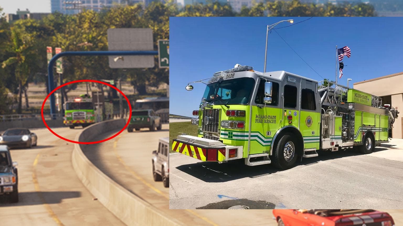 Rockstar revela el primer camión de bomberos oficial de GTA VI