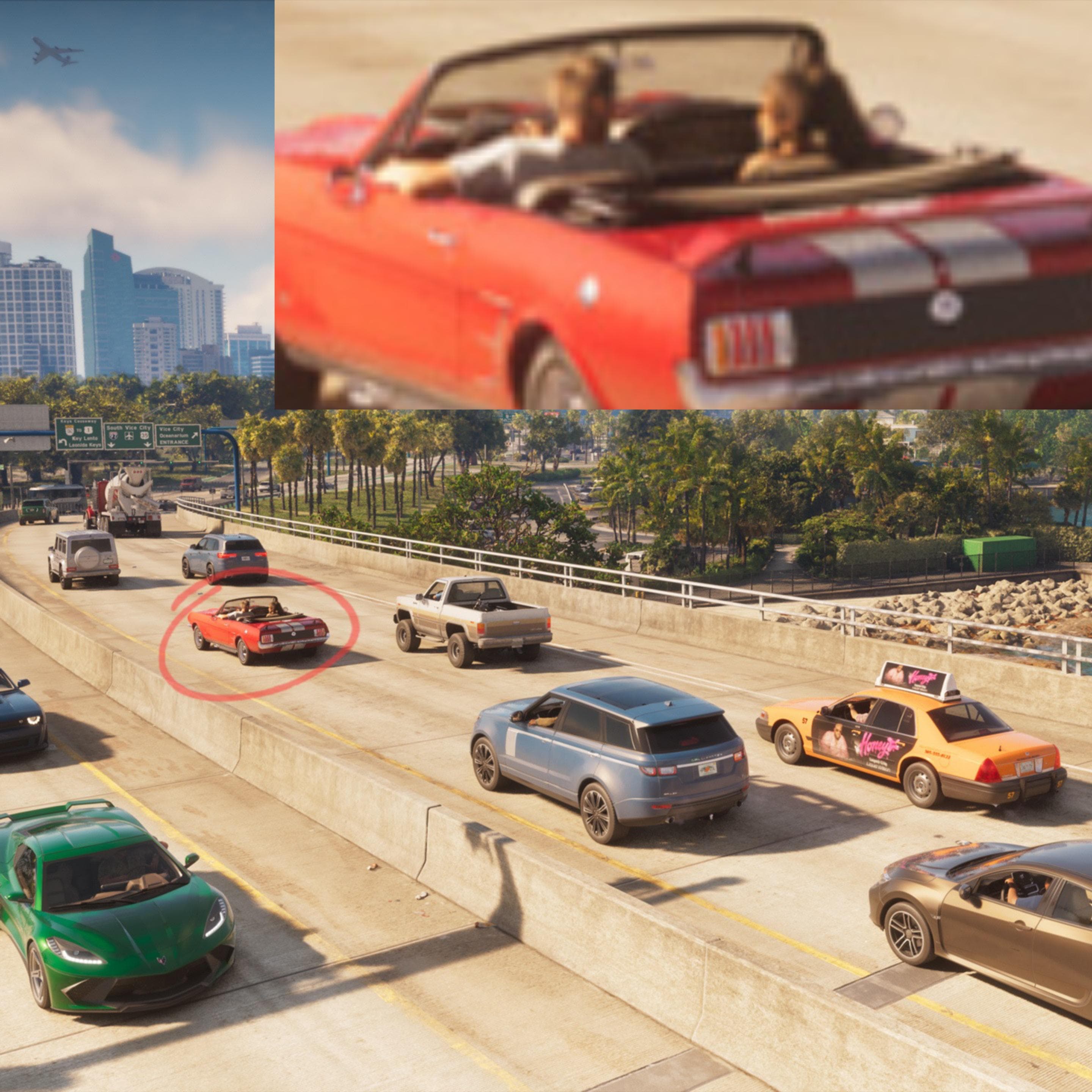 Jason y Lucia aparecen en nueva captura de pantalla de GTA VI