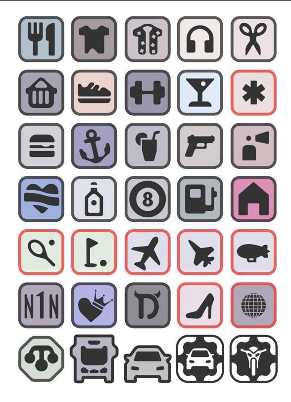 Iconos de la miniatura del mapa de GTA VI revelados en Reddit