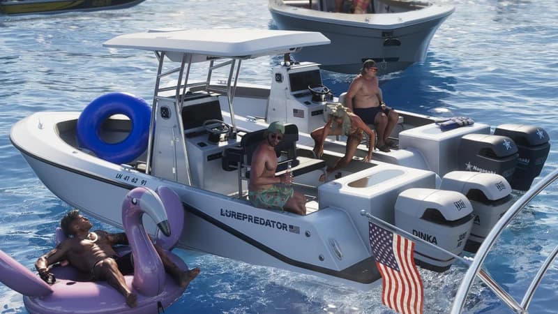 Unnamed GTA VI Lure Predator boat