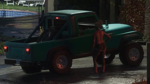 Unnamed GTA VI Canis pickup truck